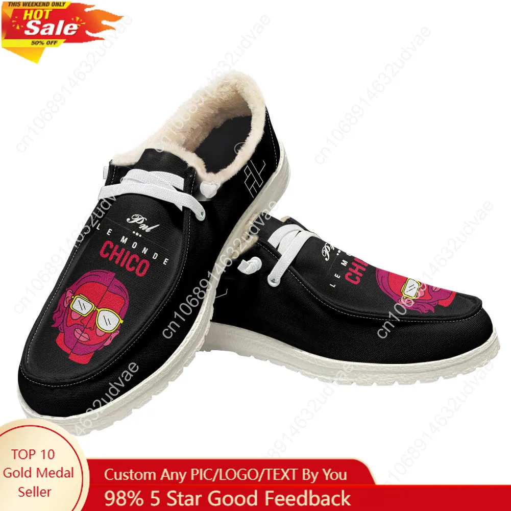 Men Shoes Loafers - 르 몽드 치코 플러시 로퍼 PNL