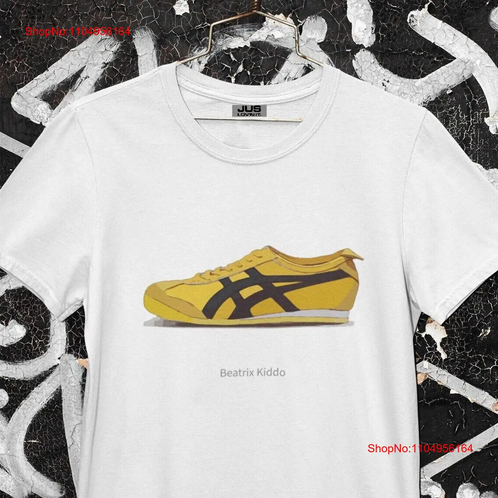Men Shoes Yellow - 오니스카 타이거 멕시코 66 유니섹스 티셔츠