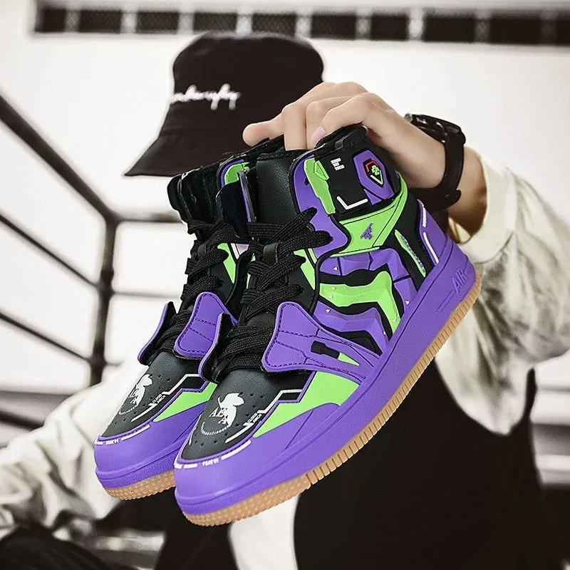 Men Shoes Europe To Us - 프리미엄 코스프레 의상 EVANGELION 농구화 남성용