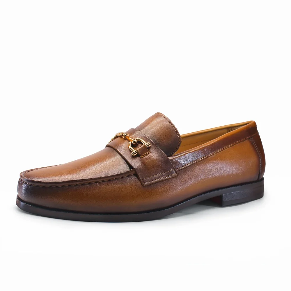 Men Shoes Loafers - 남성 로퍼 드레스 슈즈 라운드 토