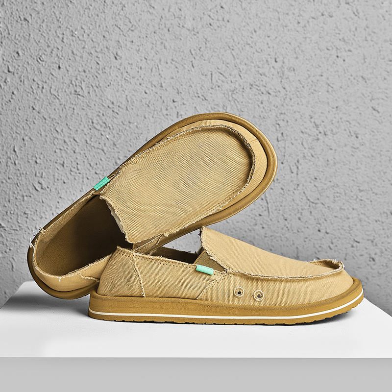 패션 스니커즈 남성 로퍼 통기성 좋은 새 봄 수제 캔버 - Men Shoes Loafers 리뷰 및 가격