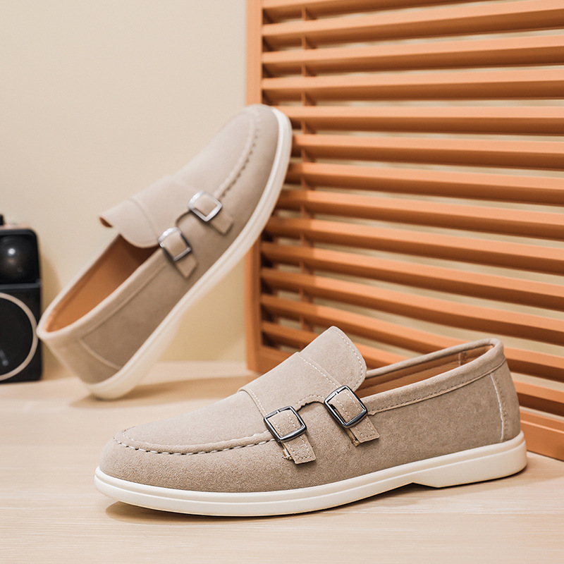 남성 캐주얼 슈즈 스웨이드 로퍼 패션 슬립온 가죽 신발 - Men Shoes Boss 리뷰 및 가격
