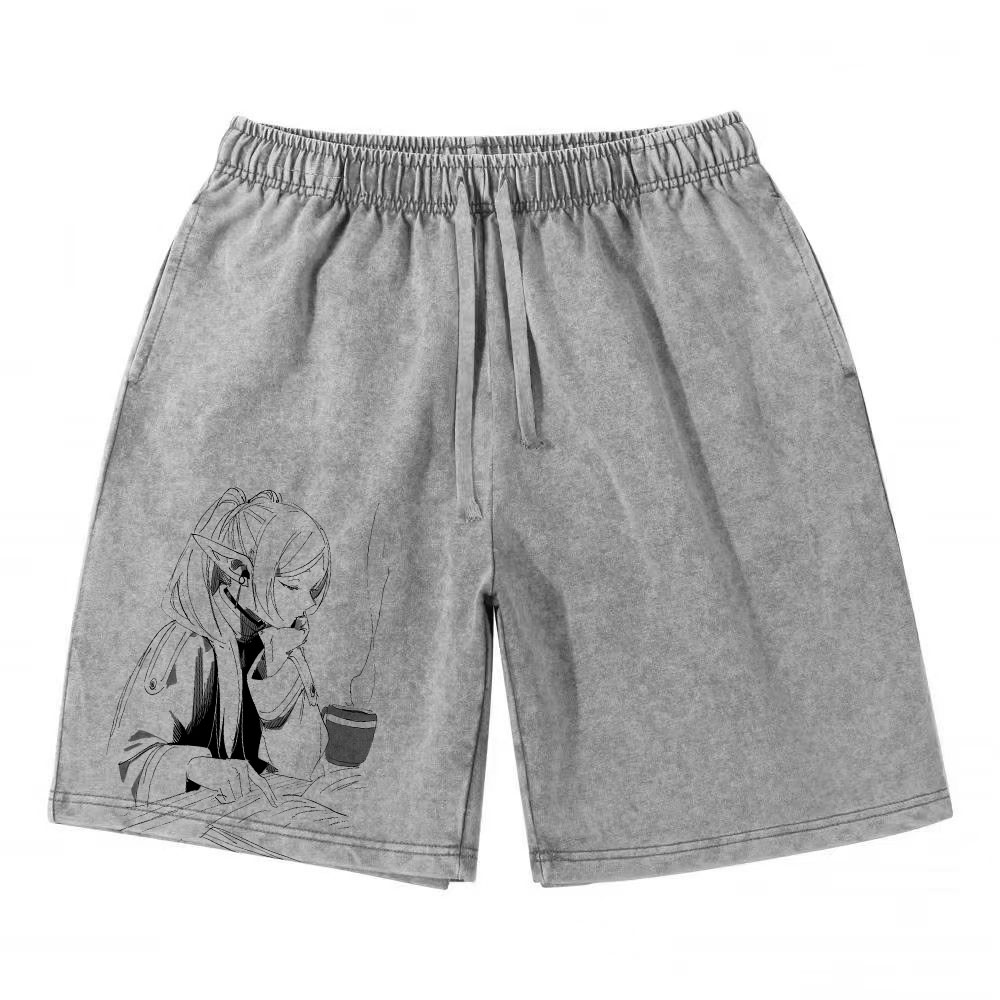 애니메이션 프리렌 빈티지 워싱 만화 스포츠 반바지 DT - Men'S Shoes Xl 리뷰 및 가격