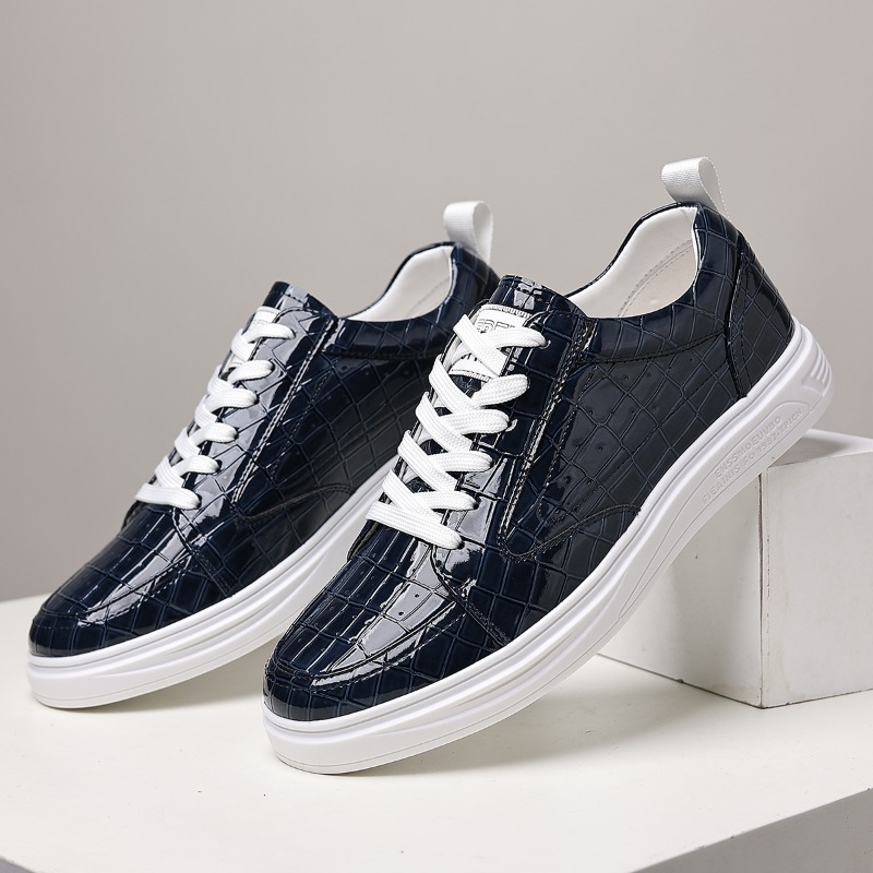 클래식 남성 로우탑 스케이트 슈즈 가죽 레이스업 플랫폼 - Men Shoes Boss 리뷰 및 가격