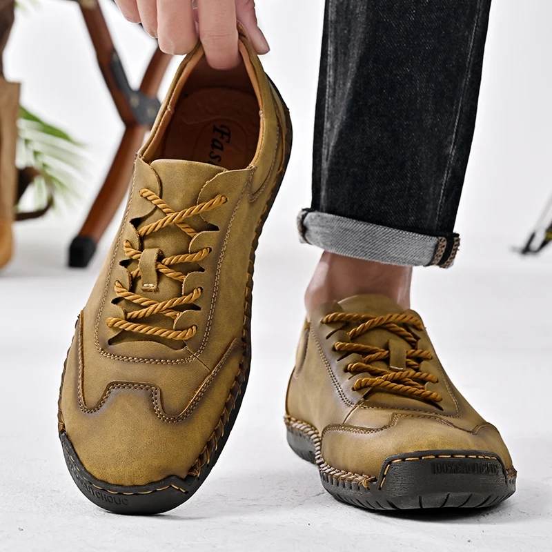 남성용 야외 하이킹 신발, 유럽 미국 통기성 캐주얼 신 - Men Shoes Europe To Us 리뷰 및 가격