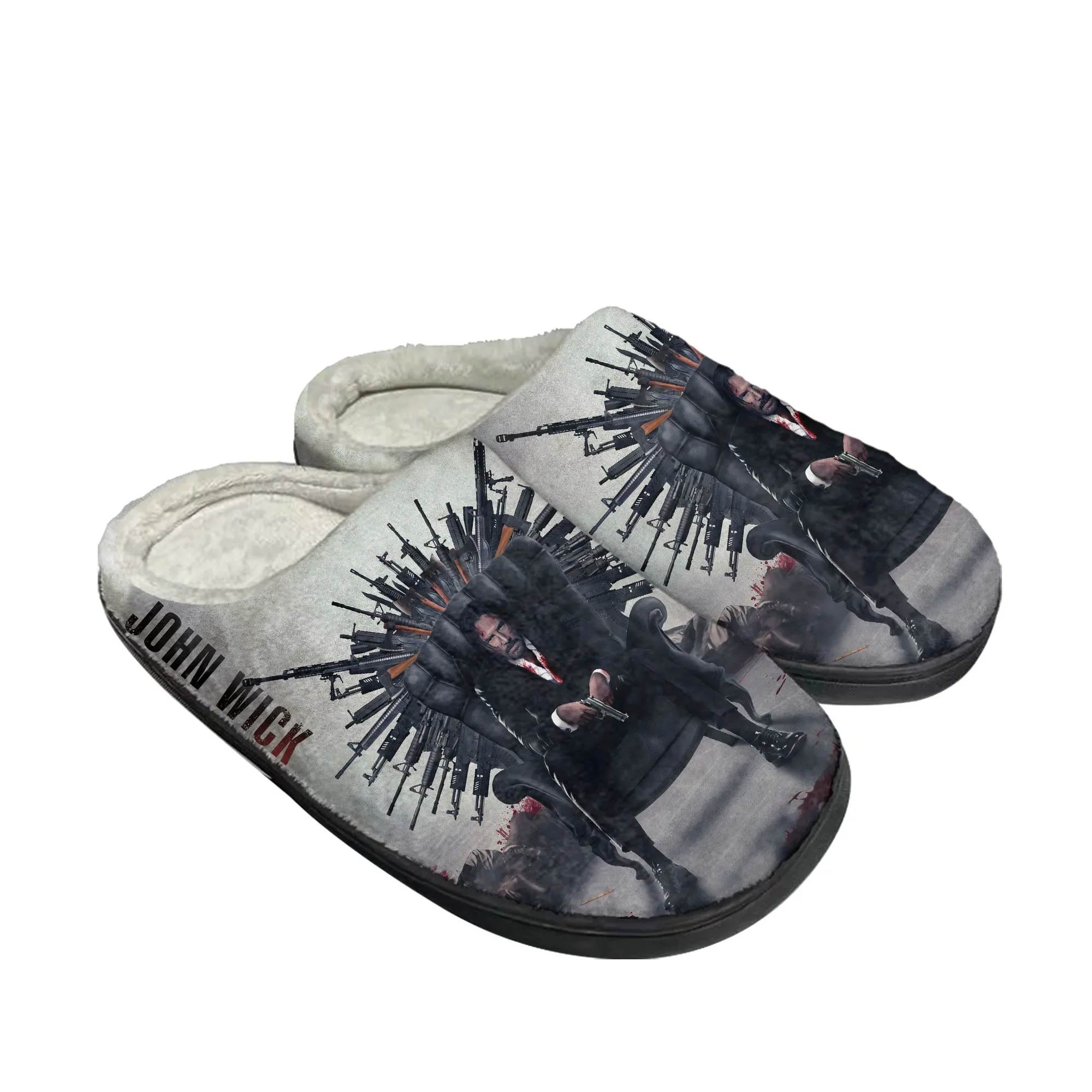 존 윅 키아누 리브스 홈 코튼 슬리퍼 남성 여성 플러시 - Men Shoes For Winter 리뷰 및 가격