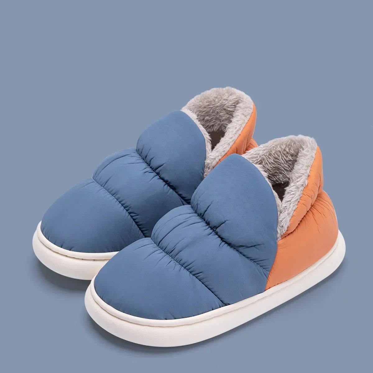 여성 남성 슬리퍼 겨울 다운 천 방수 실내 실외 따뜻한 - Men Shoes For Winter 리뷰 및 가격