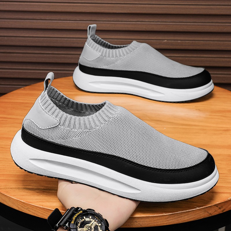 2025 신상 남성 신발 통기성 메쉬 캔버스화 패션 탄 - Men Shoes Loafers 리뷰 및 가격