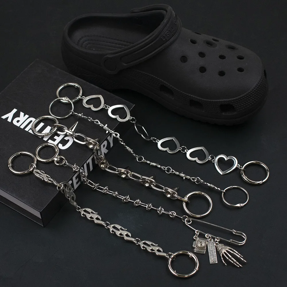 힙합 메탈 운동화 장식 펑크 패션 하이탑 캔버스 신발  - Men'S Shoes Xl 리뷰 및 가격